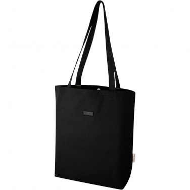 Logo trade corporate gifts image of: Joey GRS recycled canvas versatile tote bag 14L