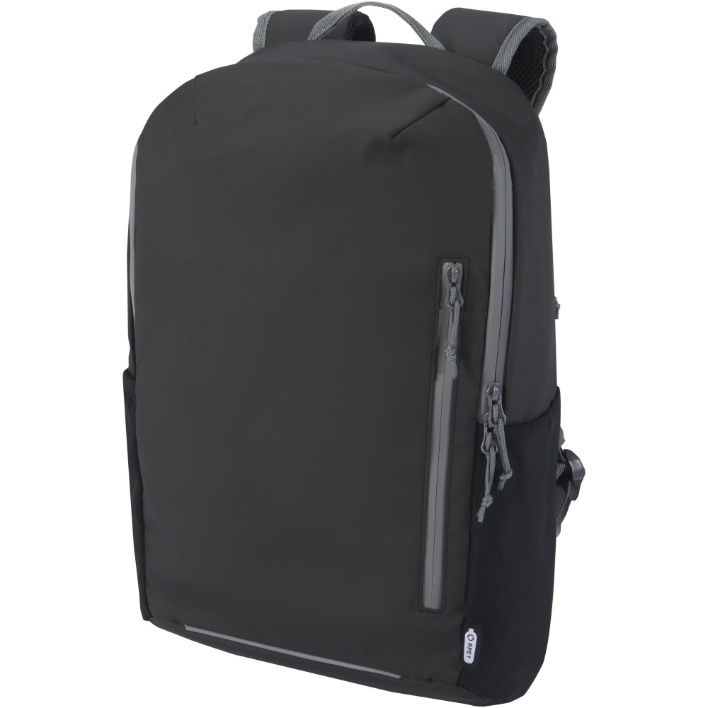 Logotrade advertising product image of: Aqua 15" GRS recycled water resistant laptop backpack 21L