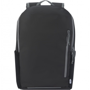 Logotrade promotional merchandise picture of: Aqua 15" GRS recycled water resistant laptop backpack 21L