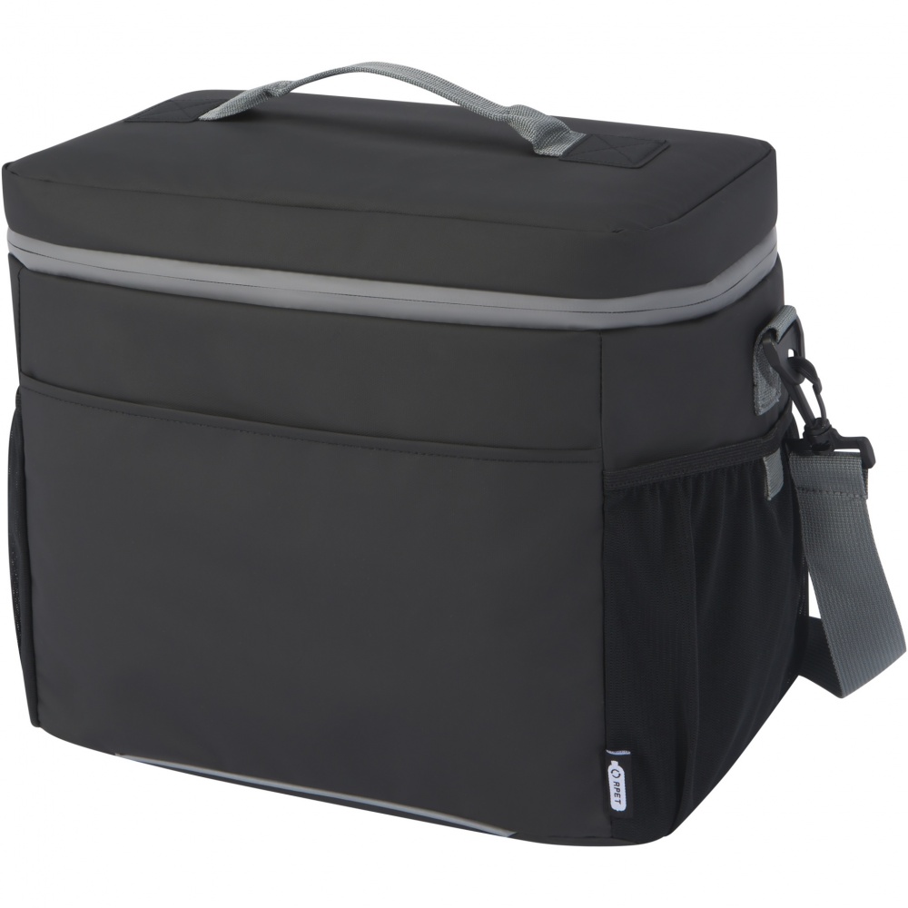 Logo trade promotional product photo of: Aqua 20-can GRS recycled water resistant cooler bag 22L