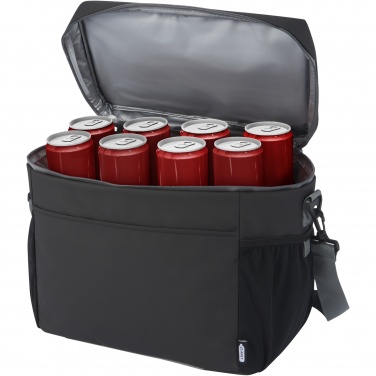 Logo trade promotional gift photo of: Aqua 20-can GRS recycled water resistant cooler bag 22L