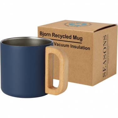 Logotrade advertising product picture of: Bjorn 360 ml RCS certified recycled stainless steel mug with copper vacuum insulation