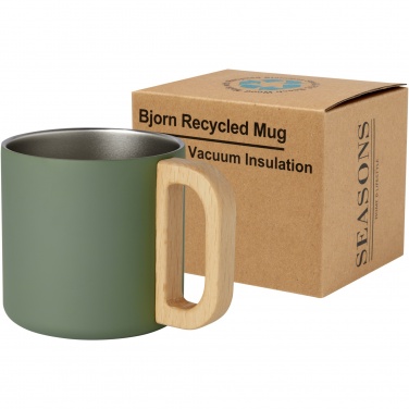 Logotrade corporate gifts photo of: Bjorn 360 ml RCS certified recycled stainless steel mug with copper vacuum insulation