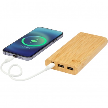 Logotrade promotional items photo of: Tulda 10.000 mAh bamboo power bank