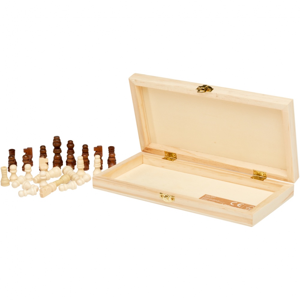 Logotrade promotional gift picture of: King wooden chess set