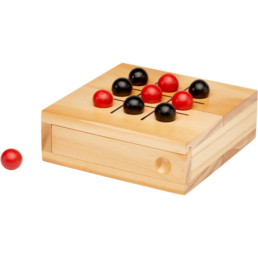 Logotrade advertising product image of: Strobus wooden tic-tac-toe game