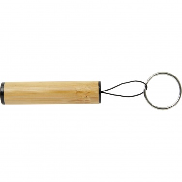 Logotrade promotional merchandise photo of: Cane bamboo key ring with light