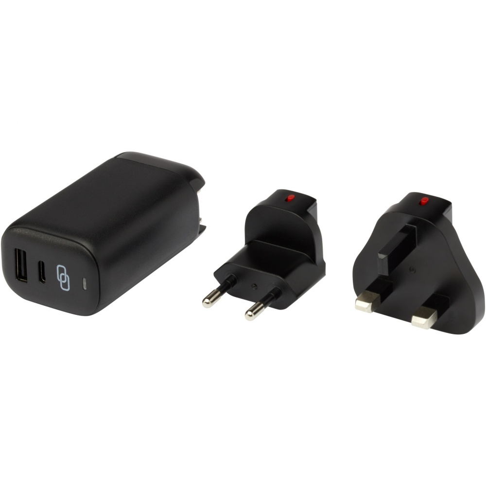 Logotrade promotional merchandise picture of: ADAPT 25W recycled plastic PD travel charger