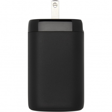 Logo trade promotional merchandise photo of: ADAPT 25W recycled plastic PD travel charger