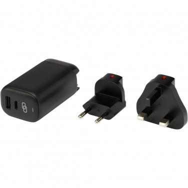 Logo trade corporate gift photo of: ADAPT 25W recycled plastic PD travel charger