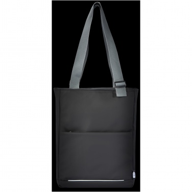 Logotrade promotional giveaway image of: Aqua 14" GRS recycled water resistant laptop tote bag 14L