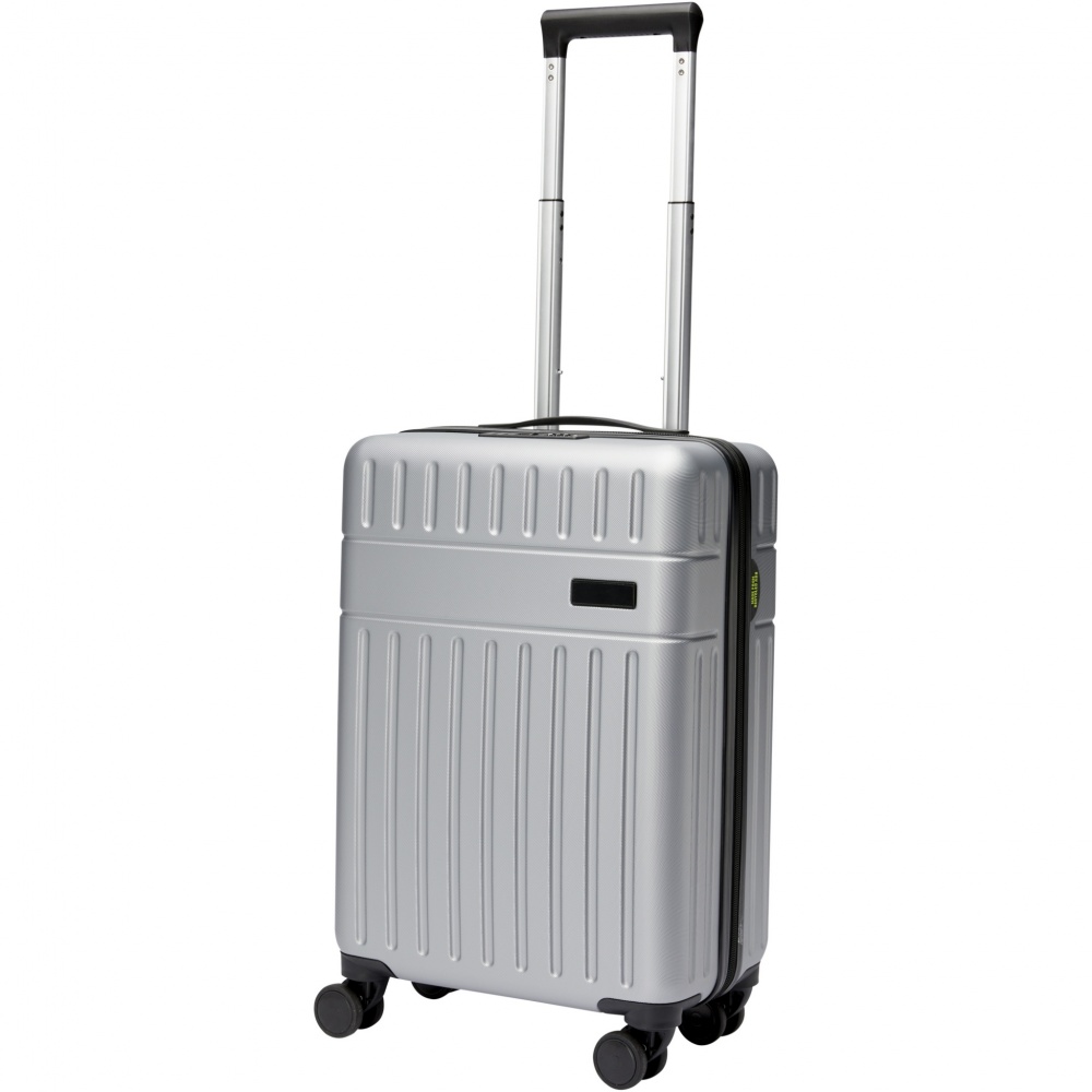 Logotrade promotional giveaway image of: Rover 20" GRS recycled cabin trolley 40L