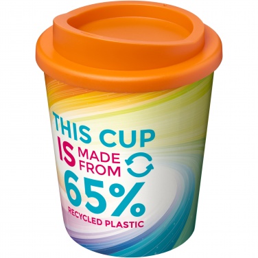 Logo trade promotional giveaways image of: Brite-Americano Espresso Eco 250 ml insulated tumbler