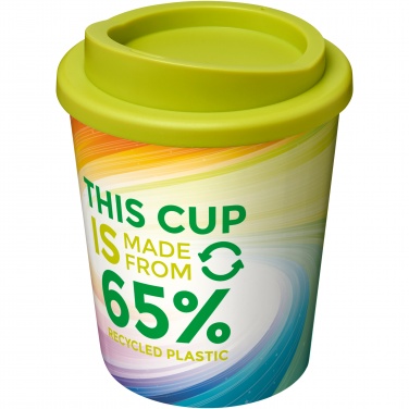 Logo trade promotional giveaways image of: Brite-Americano Espresso Eco 250 ml insulated tumbler