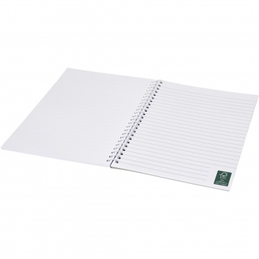 Logotrade promotional giveaway image of: Desk-Mate® A5 spiral notebook with printed back cover