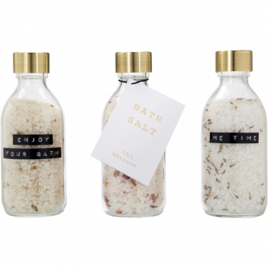 Logo trade corporate gifts picture of: Wellmark Just Relax 3-piece 200 ml bath salt gift set