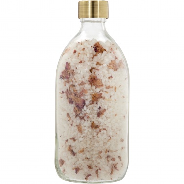 Logo trade promotional item photo of: Wellmark Just Relax 500 ml bath salt - roses fragrance