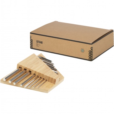 Logotrade promotional merchandise photo of: Allen bamboo hex key tool set