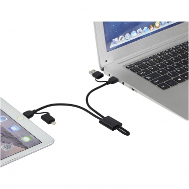 Logotrade corporate gifts photo of: Connect 6-in-1 RCS recycled aluminium 45W quick charge & data transfer cable