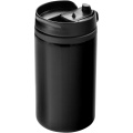 Mojave 250 ml RCS certified recycled stainless steel insulated tumbler, Solid black