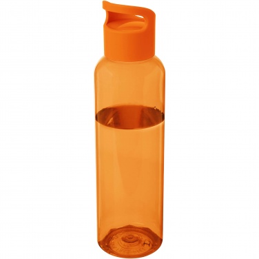 Logo trade promotional giveaways image of: Sky 650 ml recycled plastic water bottle