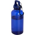 Oregon 400 ml RCS certified recycled plastic water bottle with carabiner, Blue