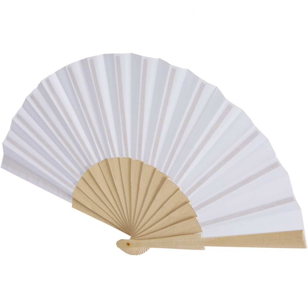 Logo trade business gifts image of: Manuela hand fan