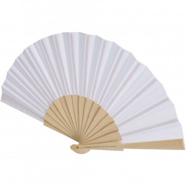 Logo trade promotional items picture of: Manuela hand fan