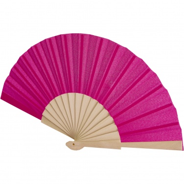 Logo trade promotional merchandise photo of: Manuela hand fan