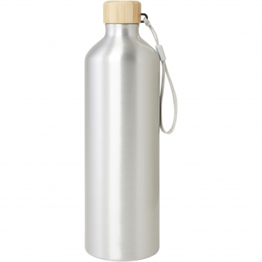 Logo trade promotional items picture of: Malpeza 1000 ml RCS certified recycled aluminium water bottle