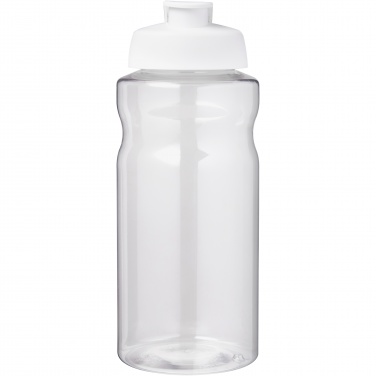 Logo trade corporate gifts image of: H2O Active® Big Base 1 litre flip lid sport bottle