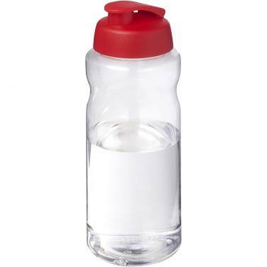 Logo trade promotional merchandise picture of: H2O Active® Big Base 1 litre flip lid sport bottle