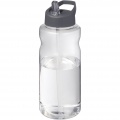 H2O Active® Big Base 1 litre spout lid sport bottle, Grey