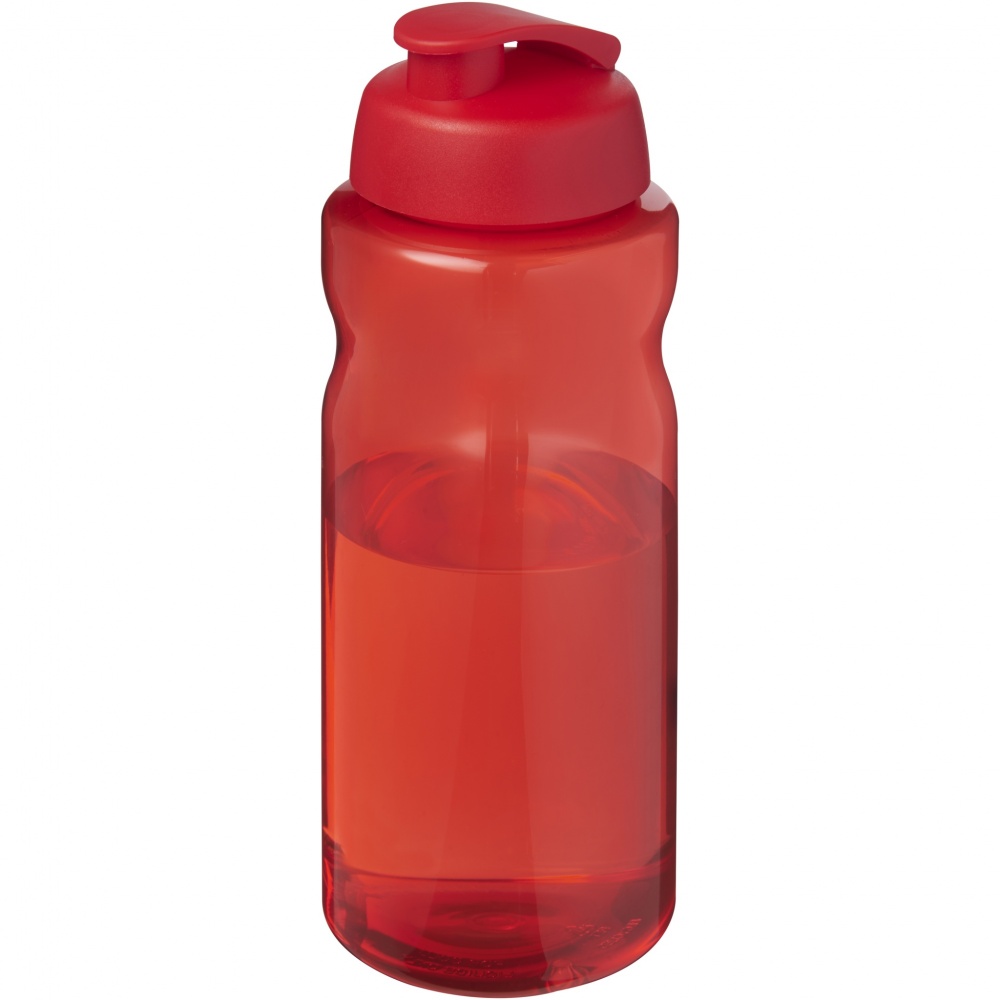 Logo trade business gifts image of: H2O Active® Eco Big Base 1 litre flip lid sport bottle