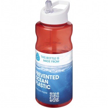 Logo trade promotional items image of: H2O Active® Eco Big Base 1 litre spout lid sport bottle