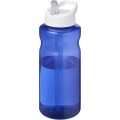 H2O Active® Eco Big Base 1 litre spout lid sport bottle, Blue / White