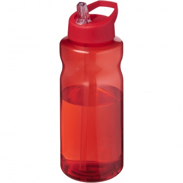 Logo trade promotional merchandise image of: H2O Active® Eco Big Base 1 litre spout lid sport bottle