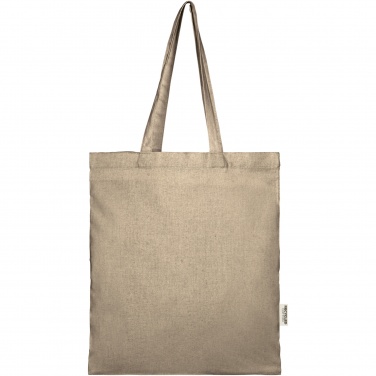 Logo trade business gifts image of: Pheebs 150 g/m² Aware™ recycled tote bag