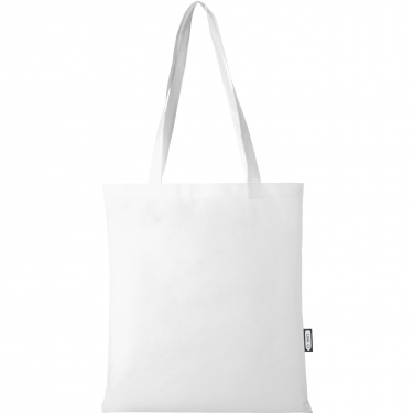 Logo trade promotional items picture of: Zeus GRS recycled non-woven convention tote bag 6L