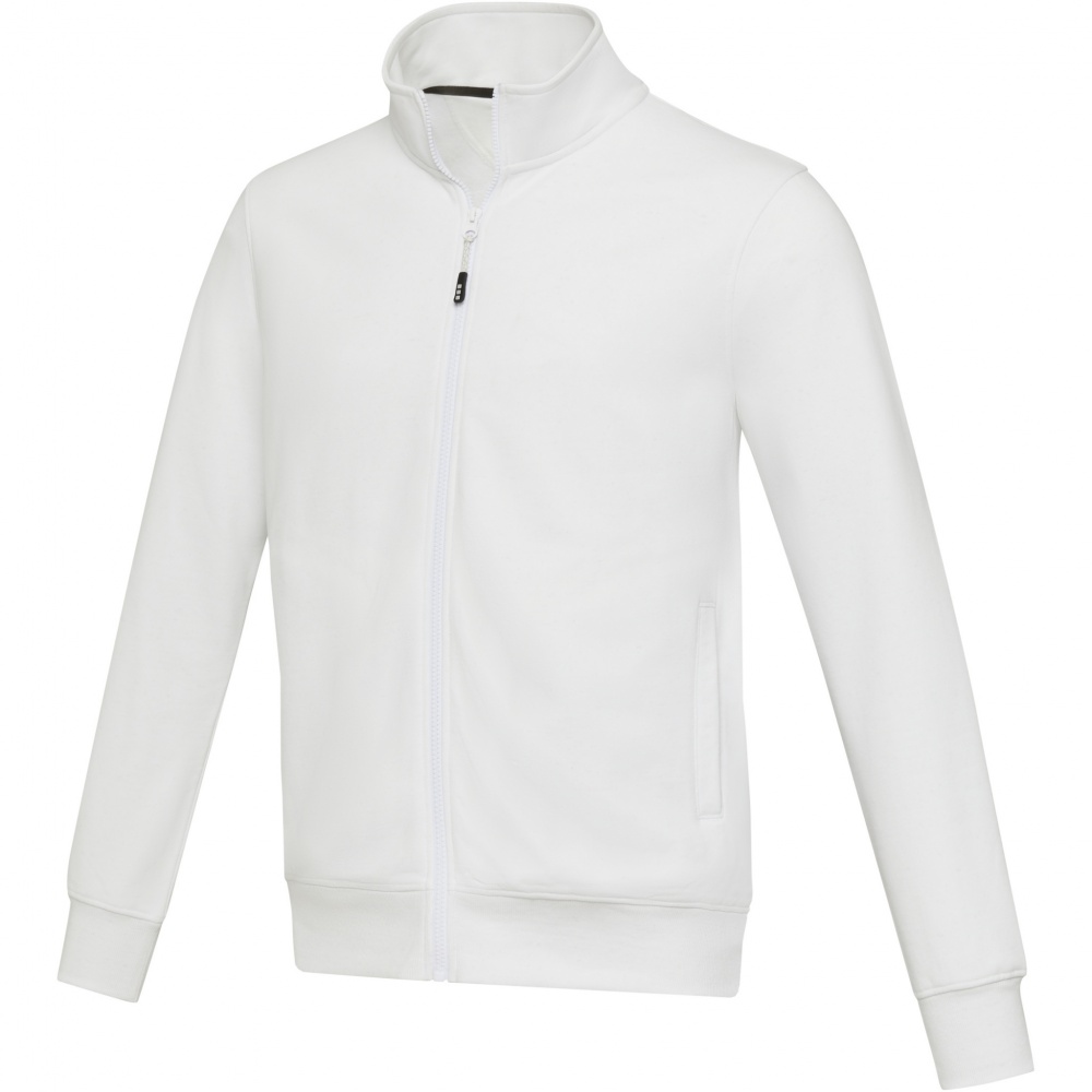 Logo trade business gift photo of: Galena unisex Aware™ recycled full zip sweater