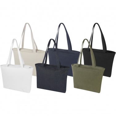 Logo trade promotional gift photo of: Weekender 500 g/m² Aware™ recycled tote bag