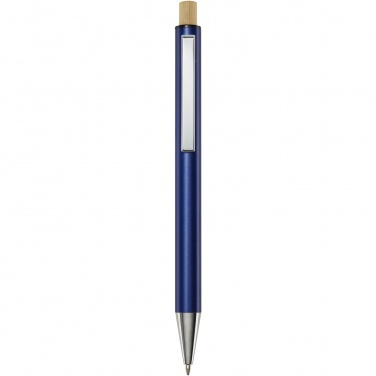 Logo trade promotional giveaway photo of: Cyrus recycled aluminium ballpoint pen