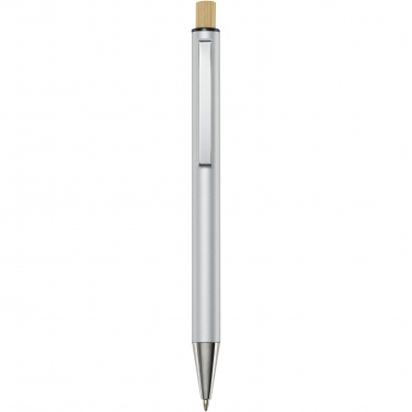 Logo trade promotional item photo of: Cyrus recycled aluminium ballpoint pen