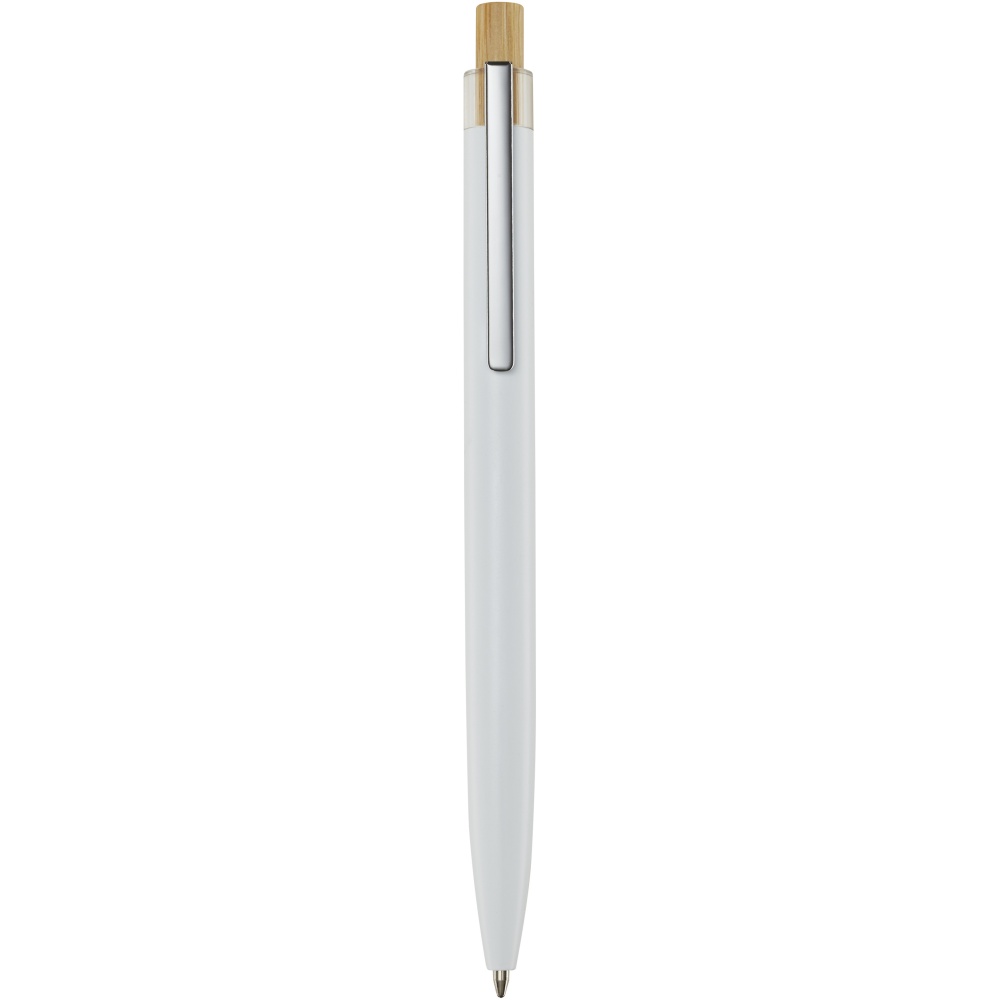 Logotrade business gift image of: Nooshin recycled aluminium ballpoint pen