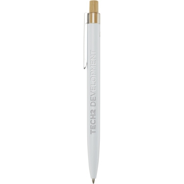 Logo trade promotional products picture of: Nooshin recycled aluminium ballpoint pen (black ink)