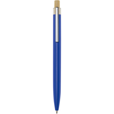 Logotrade promotional merchandise picture of: Nooshin recycled aluminium ballpoint pen (black ink)