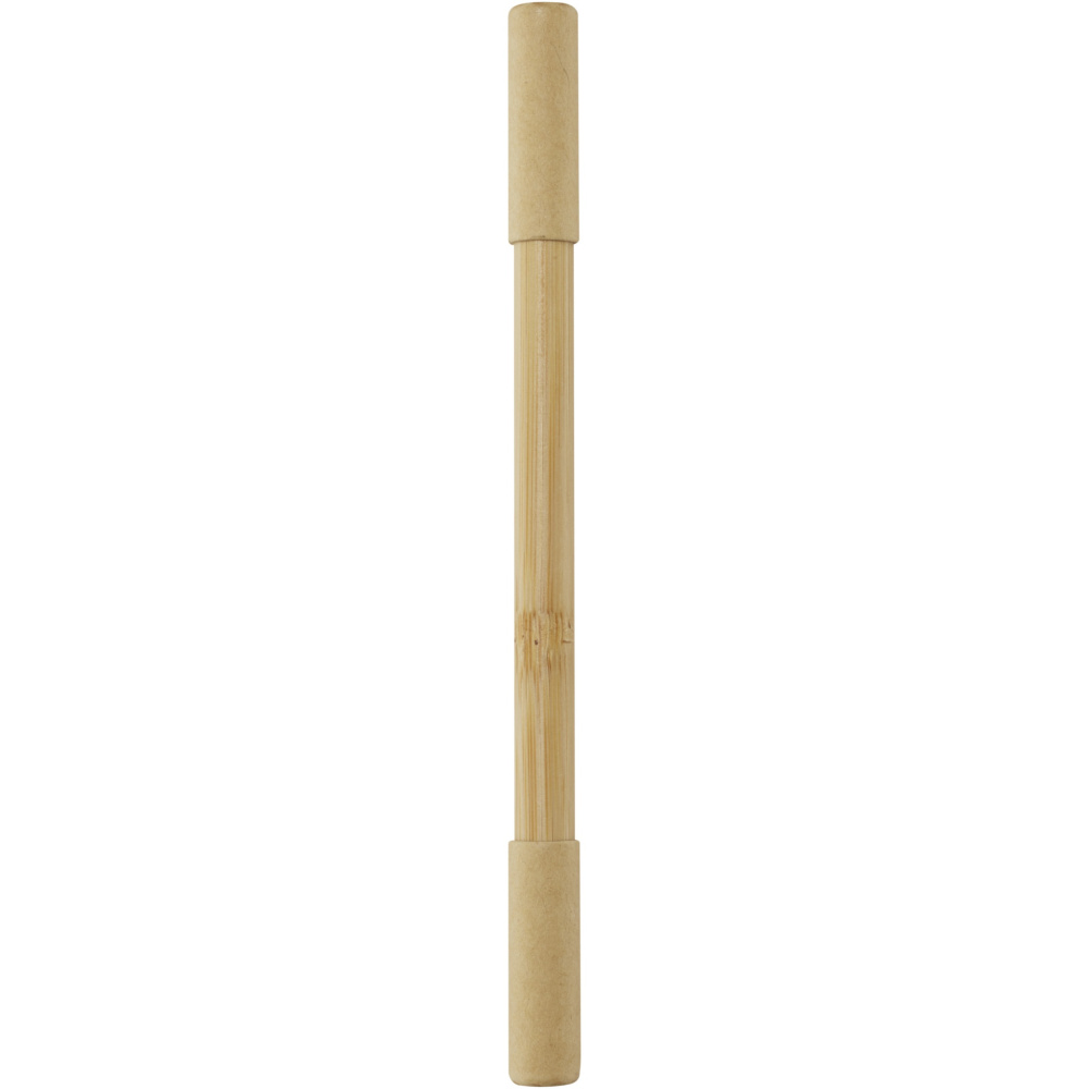 Logotrade promotional product image of: Samambu bamboo duo pen