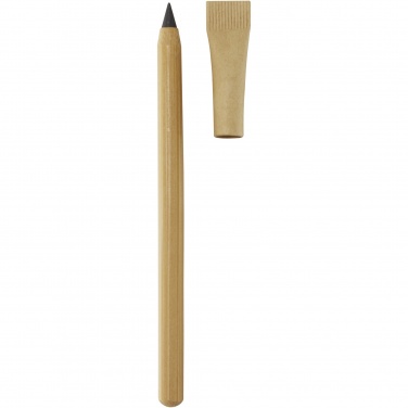 Logo trade promotional gifts picture of: Seniko bamboo inkless pen