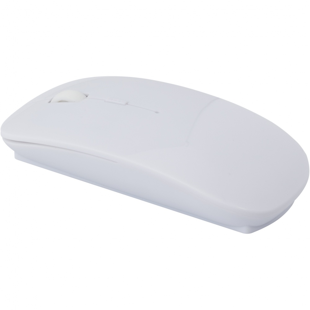 Logotrade advertising product picture of: Menlo RCS recycled plastic wireless mouse 