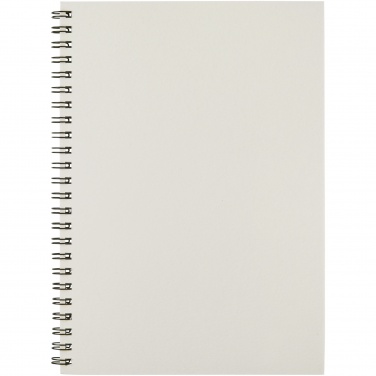 Logo trade promotional merchandise image of: Desk-Mate® A5 colour spiral notebook